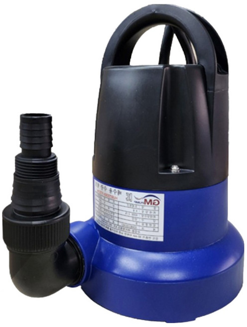 지엠 자동 수중펌프 Q2503A 잔수펌프 수동겸용 바닥물제거 GM, 1개