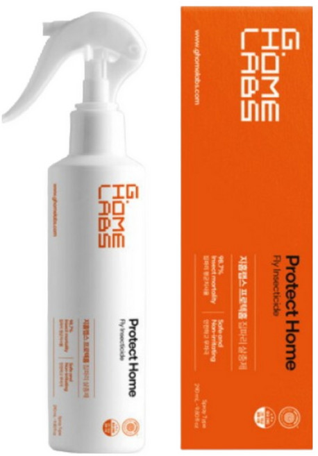 자재스토어 프로텍홈 날파리 초파리 모기 벌레 파리 살충제 약 퇴치제 디노테퓨란, 1세트, 288ml