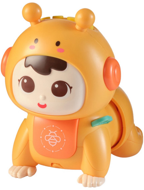 베어블리 엉금엉금 터미타임 멜로디 장난감, 옐로, 1개