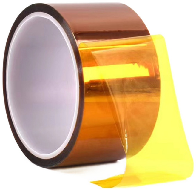 캡톤 테이프 PI테이프 고온 폭50mm*길이 27m 내고온 폴리이미드 kapton tape, 6개