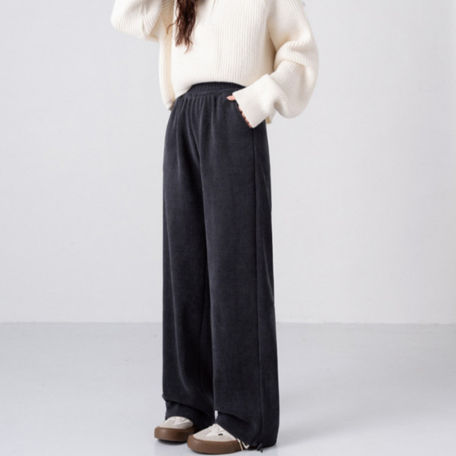 미노스토리 안감 기모 드로우스트링 팬츠