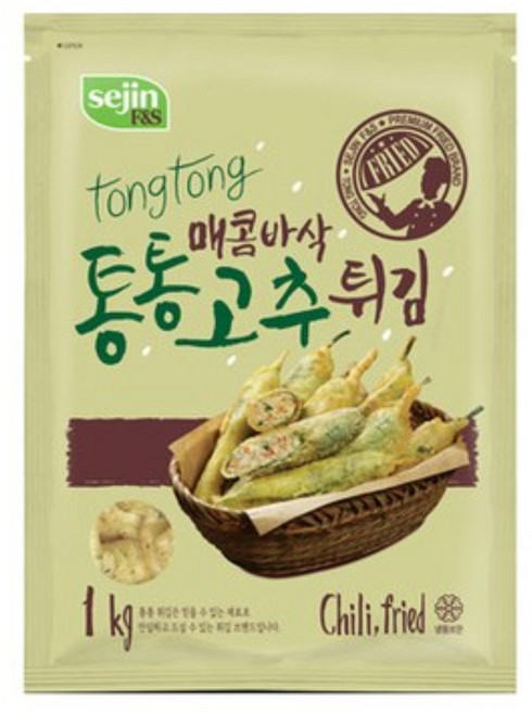 매콤바삭 통통 고추튀김, 1kg, 1개