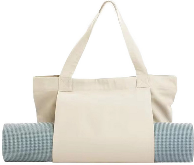 슬로브 요가매트 필라테스 가방, 아이보리, 1개