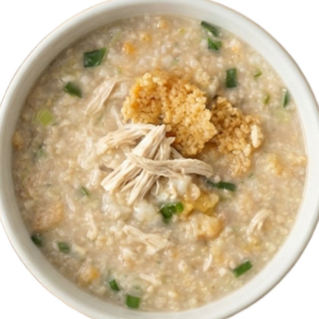 간편 보양식 영양닭죽 가마솥 누룽지 닭 백숙죽 500g, 10개