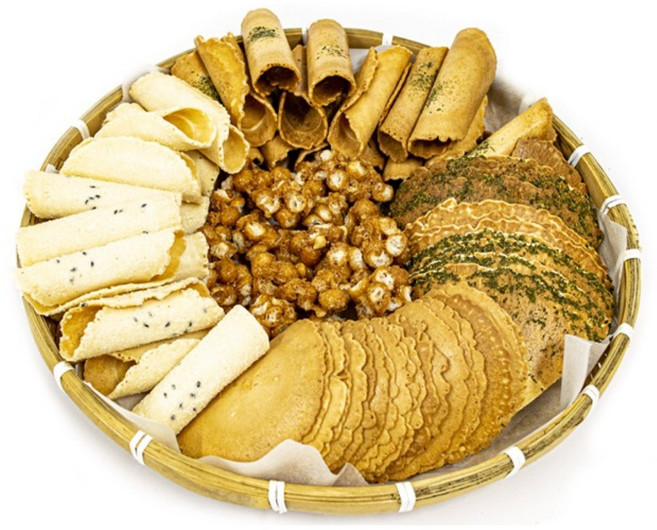 핫한 과자 대용량 옛날과자 종합전병 5종세트 센베이 디저트 간식, 720g, 2박스