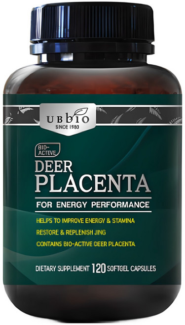 유비바이오 뉴질랜드 사슴태반 플라센타 120캡슐, 1개, 기본, 120정