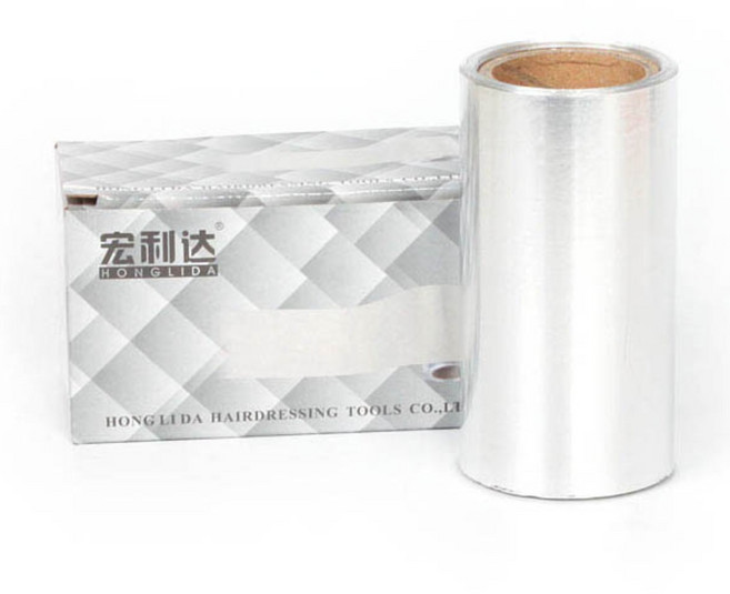 다다올 두꺼운 염색호일 탈색 옴브레 발레아쥬 하이라이트 염색시트 호일워크, 1개, 실버