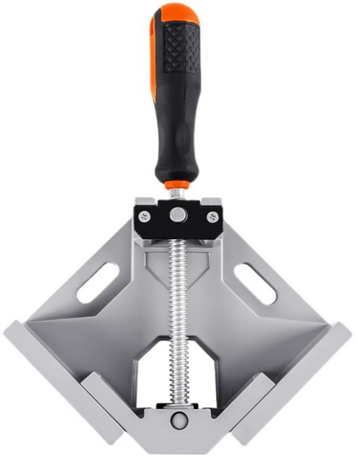 tinduo 90도 알루미늄 직각 클램프 목공 용접 액자 어항 고정 지그, 1개