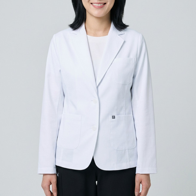 아케소웨어 숏가운 여성가운 의사가운 병원가운 약가가운 약국가운