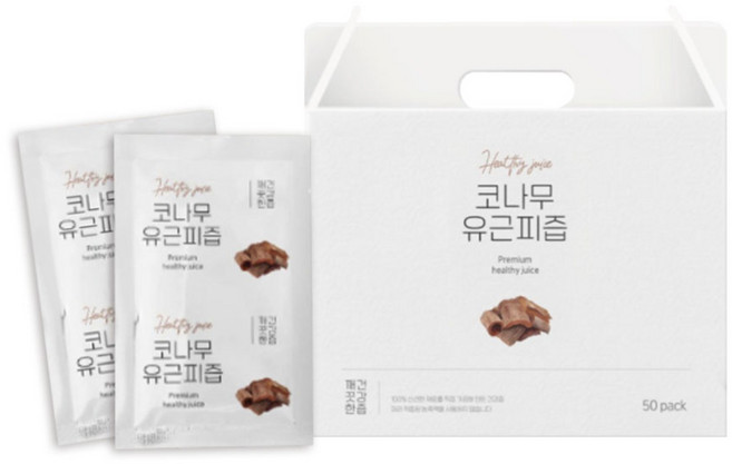 자연산 느릅나무껍질 유근피즙 진액 엑기스 코나무즙 120ml 60포
