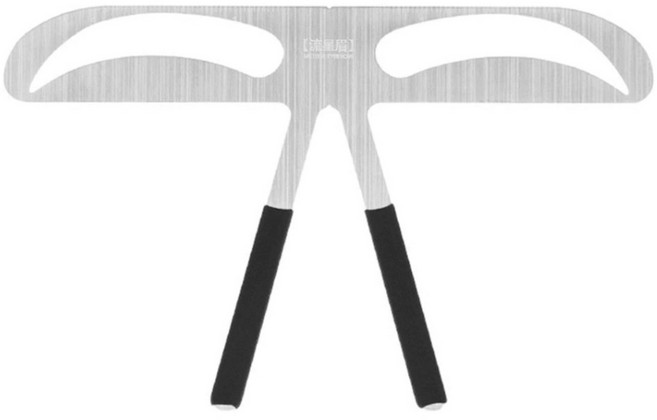 반영구 눈썹 디자인 밸런스 룰러 5종 대칭자 눈썹자 평형 산형 자연형 일자형 아치형 재료, 01. 평형, 1개