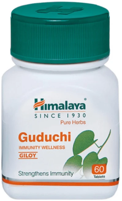 Himalaya Pure Herbs Guduchi Strengthens Immunity Wellness Giloy, 6개입, 60개 - 쿠팡
