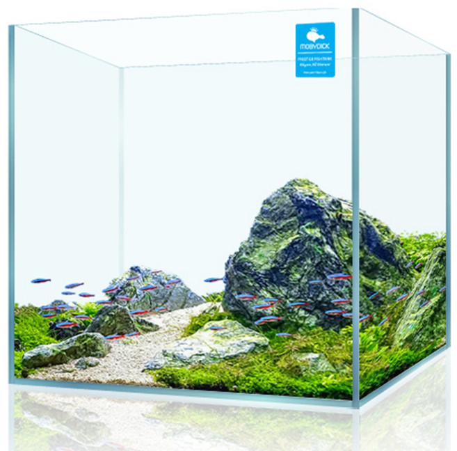 모비딕 엘레강스 30큐브 초백어항 + 매트, 1개
