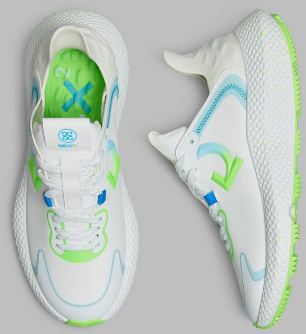 지포어 여성 MG4x2 스팁플드 하이브리드 골프 크로스 트레이너 골프화 스노우