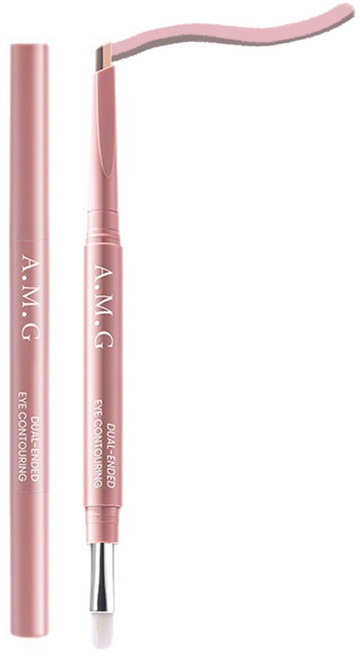 알제이 올인원 투톤 애교살펜, 1개, 아이보리브라운