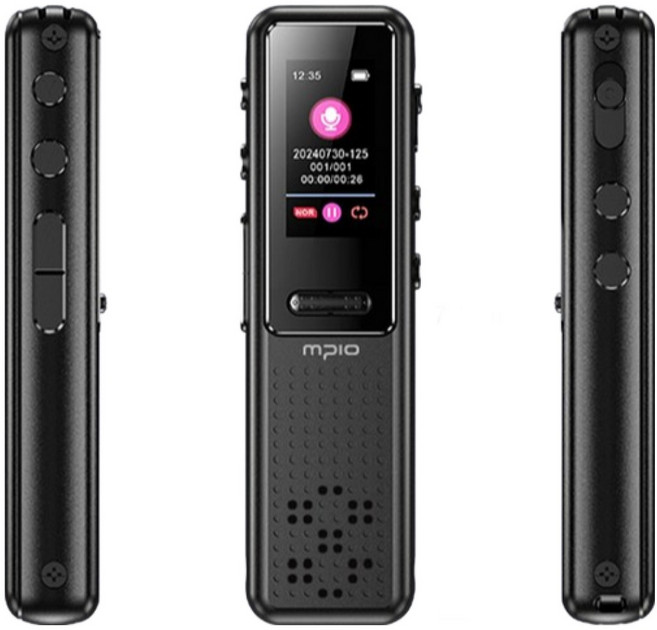 엠피오 NEW 고성능 미니 보이스레코더 녹음기 소형 장시간 휴대용 초소형 녹음기 S12 32GB, S12 (32GB)