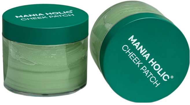 마니아홀릭 치크 패치 수분 진정 하이드로겔, 2개, 60개입