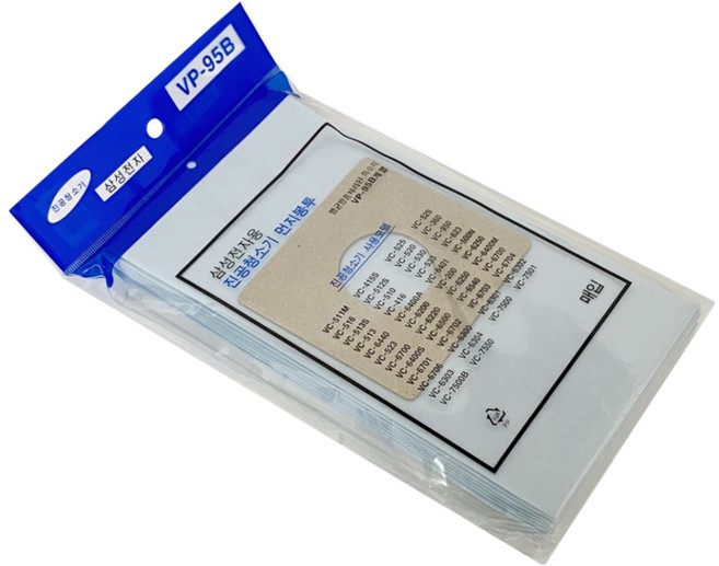 진공청소기용 먼지봉투10P (VP-95B)삼성전용 종이필터, 10개
