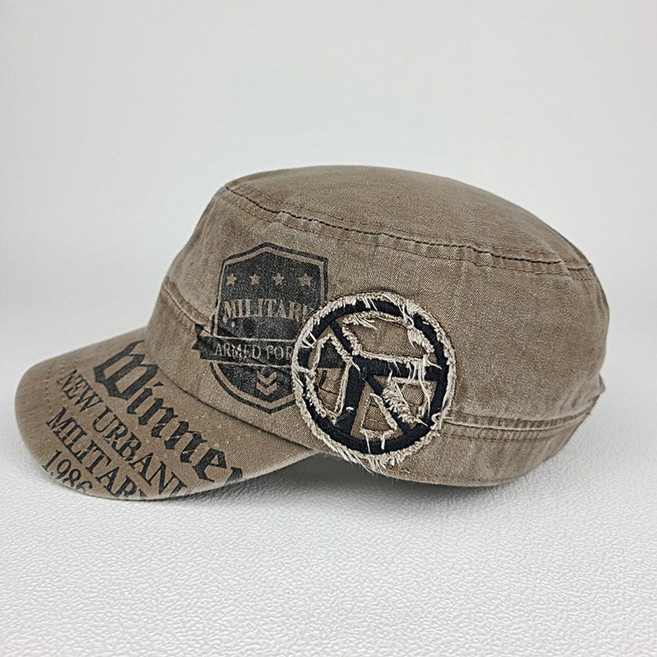 Winner 위너 군모 빈티지 와펜 패치 국산군모 워싱 밀리터리캡