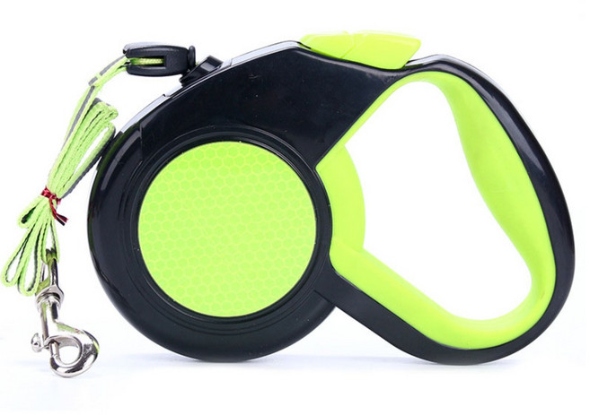 츄펫 애견 강아지 자동 리드줄 3m 5m 8m 강아지줄 산책줄 개줄, 그린, 1개