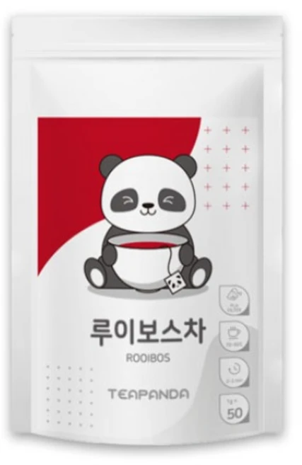 티판다 임산부 루이보스차 100% 생분해 삼각티백, 1개, 100개입, 1g - 쿠팡