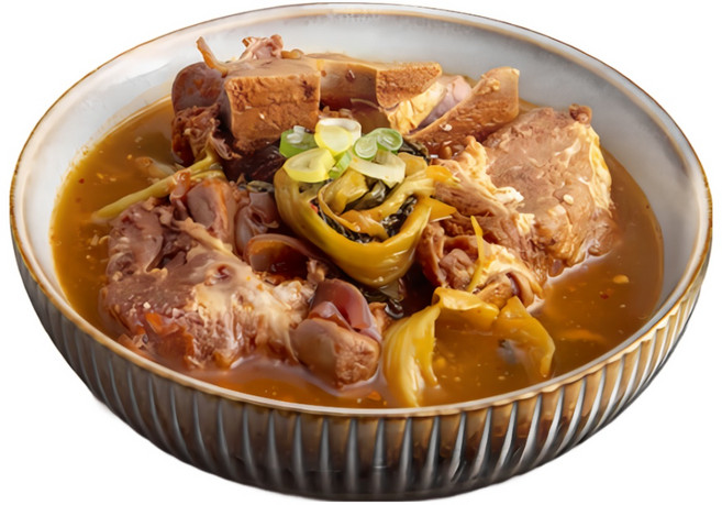 [유별난] 국내산 우거지가 듬뿍 들어간 든든한 뼈해장국, 10개, 800g