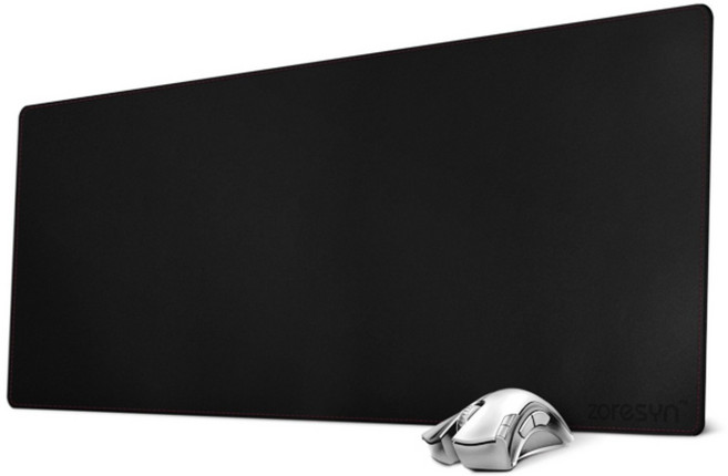 아이퀸 키보드 마우스 장패드, 블랙, 1개