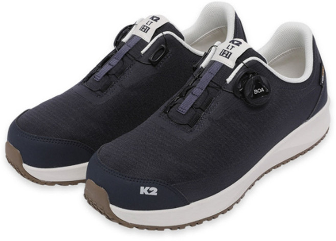 K2세이프티 발편한 경량 안전화 LT-121NA, (N4) NAVY, 1개