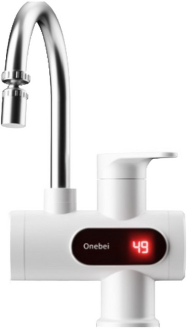 전기온수수도꼭지 속열 즉열식가열 주방설비 고속수돗물열전기온수기 가정용사용 전기 수도꼭지 속열 즉온열 주방 급속 냉열 전기 온수기 가정용 전기 가열, 1개