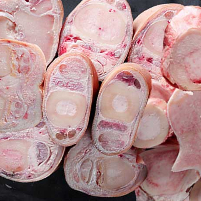 뽀얀 국물 한우 곰탕용 사골2kg 우족2kg 총 4kg, 1kg, 4개