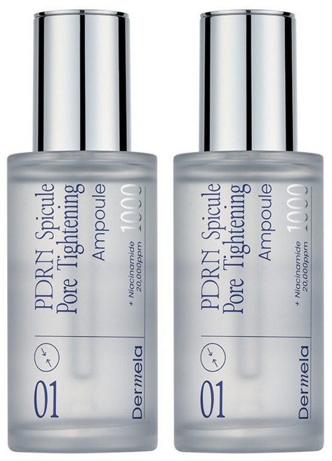 더멜라 PDRN 스피큘 모공탄력 앰플, 2개, 50ml