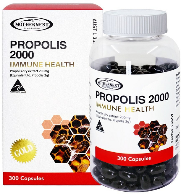 마더네스트 호주 유기농 프로폴리스 2000mg, 2개, 300정
