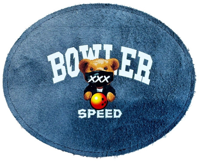 타원형 가죽볼타올 곰돌이2번, 1개, 색상랜덤