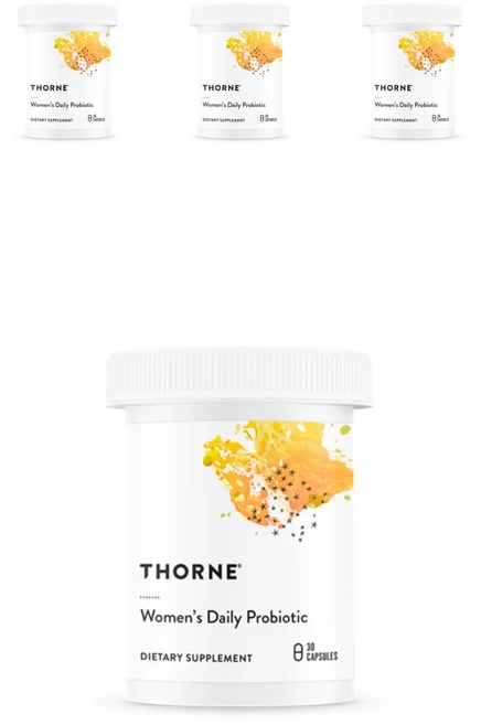 쏜리서치 우먼스 데일리 프로바이오틱 캡슐, 4개, 30정 - 쿠팡