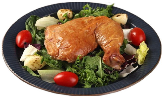 웰쉐프 훈제닭다리1kg 5개입 냉장 간편 에어프라이어, 1개, 1kg