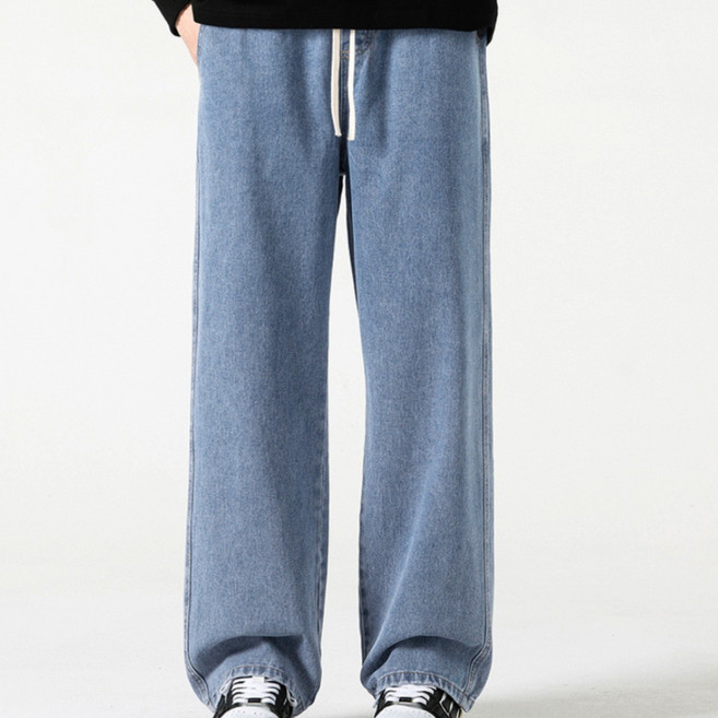 도도미아 남자 와이드 팬츠 밴딩 청바지 빅사이즈 까지