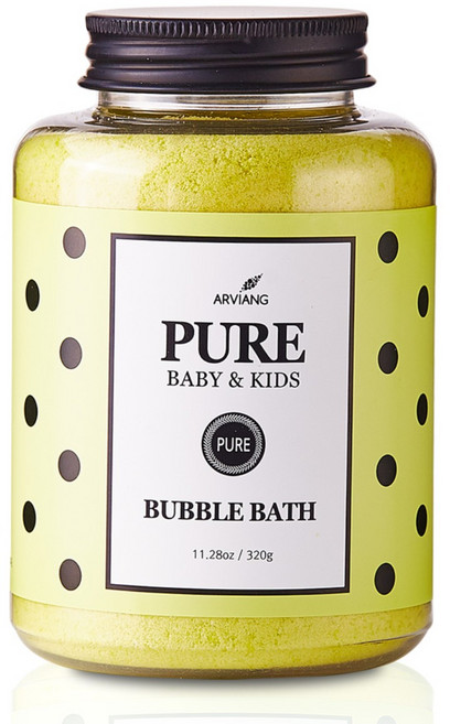아르비앙 유아용 퓨어 버블바스 거품입욕제 수분촉촉 편백, 320g, 1개