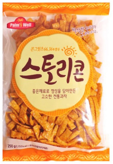 [더주] 달콤 고소 매콤 스토리콘 250g 12봉, 1박스, 3kg