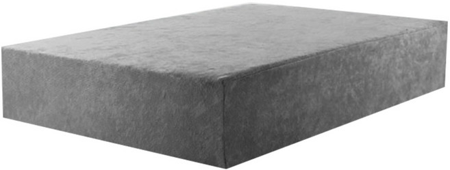 8deco 강아지 계단, 극세사 그레이, 1개