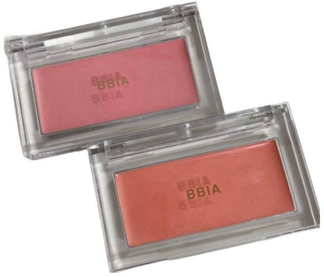 [정품]삐아 BBIA 2개set 레디 투 웨어 다우니 치크 3.5g 빌더블크림치크 베이스 포인트, 2개, 다우니핑크+다우니피치
