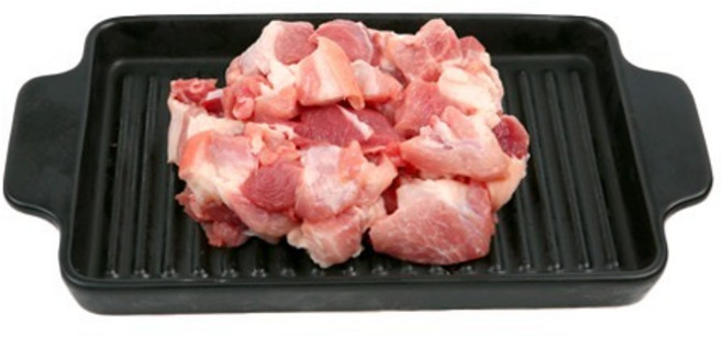 제주 흑돼지 오겹살 목살 앞다리살 뒷다리살, 뒷다리살 500g 두루치기용