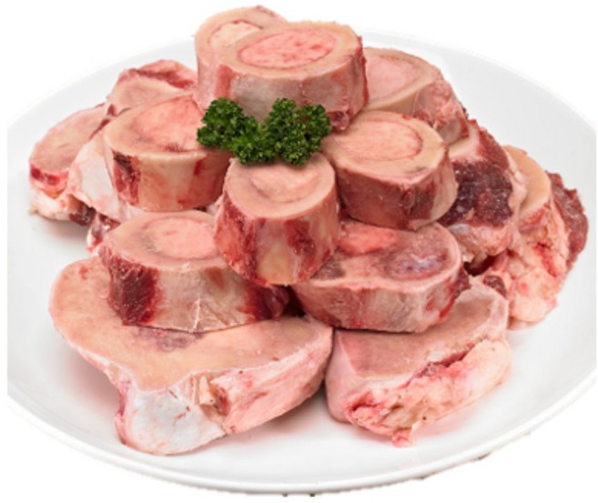 황금한우 한우 부채살 등 구이 등심 불고기 국거리 소량 골라담기, 1개, 12_사골 2kg