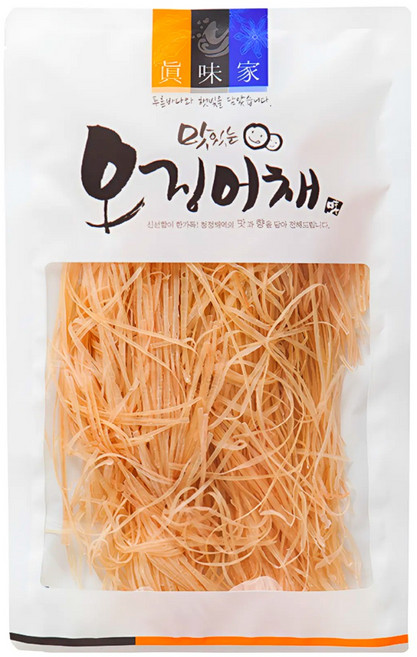 무표백제 A급 오징어실채, 1개, 200g