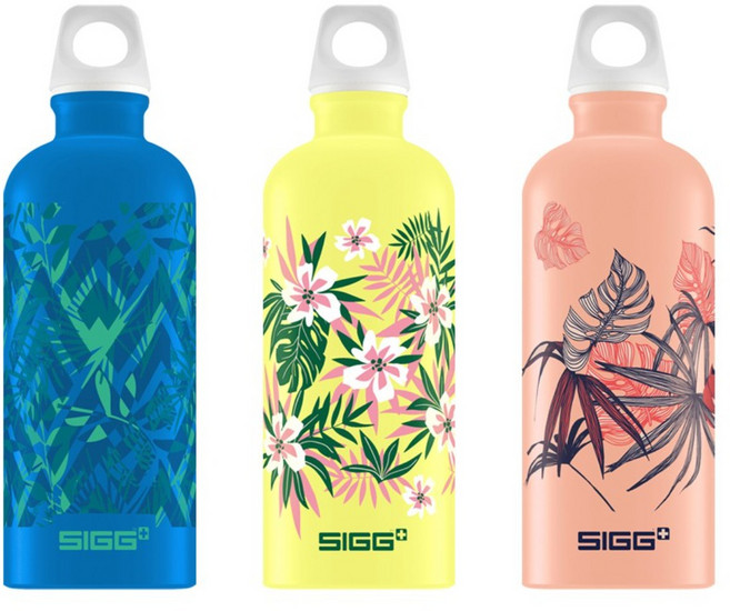 지그 트래블러 워터 보틀, 플로리드 일렉트릭 블루, 600ml, 1개