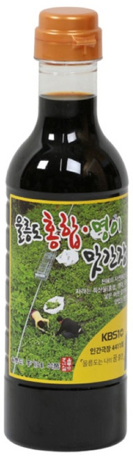 홍가네 울릉도 홍합 명이 맛간장, 520g, 1개