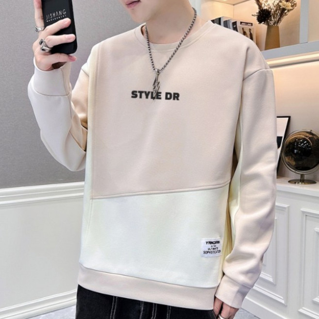 스타일닥터 트렌디한 컬러감의 맨투맨 캐주얼 코디 남자 긴팔 티