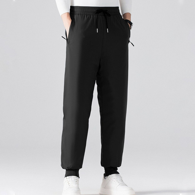 와이엠 겨울 방한 양털 패딩바지 오토바이 작업복 방풍 방수 조거바지