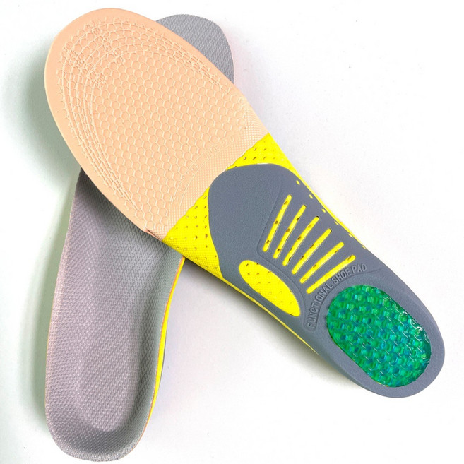 정직한몰 남자깔창 2cm 안전화 군대 푹신한 신발 아치 깔창