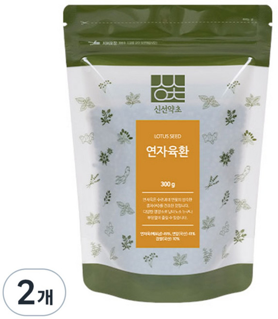 신선약초 연자육환, 300g, 2개