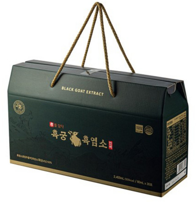 여름철 보양식 150포 100% 국산 흑궁 흑염소진액 80ml 면역력 수술 후 기력회복 엑기스 즙 [원산지:국산], 150개